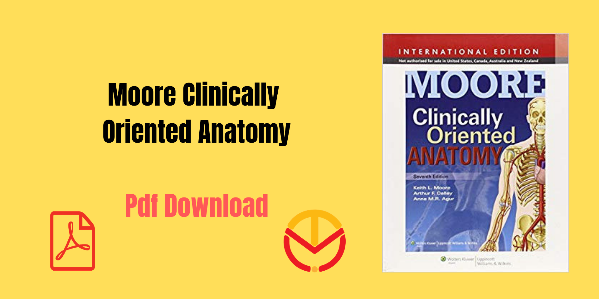 تحميل كتاب Moore Clinically Oriented Anatomy - Kitab Blog
